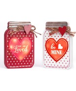 Valery Madelyn Valentines Day Decorations, Lighted Wooden Valentines Day... - £36.18 GBP