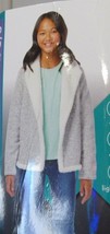 Free County Cozy Fleece Wrap Long Sleeve Jacket Mint or Gray Girl&#39;s Sz X... - $308.97 MXN