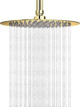 10 Inch, Chrome Gold, Nearmoon Rain Shower Head, Large Stainless Steel H... - $41.93