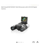 BELL+HOWELL BH1025HD 12X32 BINOCULARS WITH 2.5K HD DIGITAL CAMERA ~ BRAN... - $1,383.20 MXN