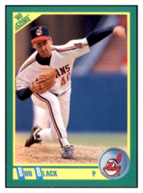 1990 Score Bud Black   Cleveland Indians Baseball Card GMMGD - $0.50