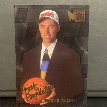 1996-97 Fleer Metal Steve Nash Fresh Foundation Rookie Card RC #138 Phoenix Suns - £2.34 GBP