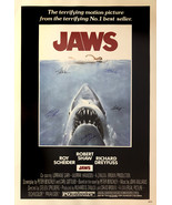 Jaws Signed Movie Poster  - $180.00