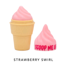 Italia Deluxe Scoop Me Up Icy Lip Balm - Ice Cream Flavored - *STRAWBERRY* - £2.36 GBP