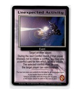 1998 Babylon 5 The Great War TCG CCG Event Unexpected Activity - $1.99