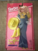 Barbie Vintage Western Fun Fashions Outfit New In Package - £13.25 GBP