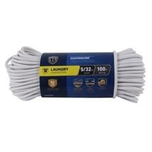 Mibro TG 5/32" x 100' White Plastic Clothesline, 20 LB Safety Work Load,... - $21.80