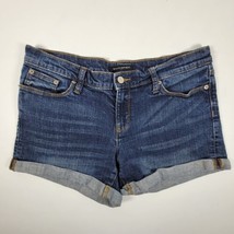 Banana Republic Shorts Womens Size 29/8 Cuffed Low Rise Medium Blue Denim - £13.34 GBP