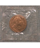 Richard Nixon Antique Gold Color Inauguration Token Coin Medal  37th Pre... - $235.21 MXN