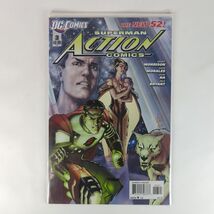 The New 52 Superman Action Comics #3 Cover 2, 2011 Series DC New w/ Sleeve - $9.95