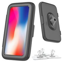 Shower Phone Holder Waterproof, Upgraded IPx7 Wall Mount Phone Case, 480° Rotati - $12.00