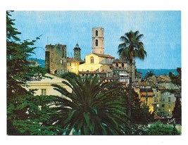 France Cote D&#39;Azur Cathedral Notre Dame In Old Town of Grasse YVON Postcard 4X6 - $4.95