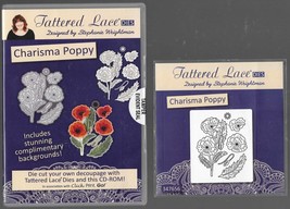 Tattered Lace. Charisma Poppy CD and Die Set. Ref:005. Die Cutting Cardm... - $24.77