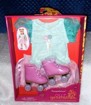 Our Generation SCOOPALICIOUS Ice Cream Outfit Set for Most 18&quot; Dolls New - £14.01 GBP