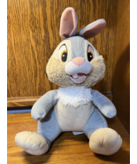 Thumper Bunny Rabbit Plush Stuffed Animal Vintage Disney Store Bambi Mov... - $8.75