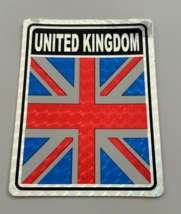 United Kingdom Country Flag Reflective Decal Bumper Sticker UK - $6.79