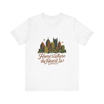 Pittsburgh Pride Unisex Tee - Home is where the Heart is - €12,77 EUR+
