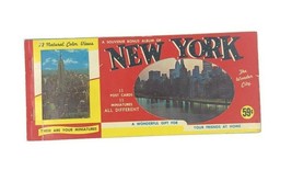 1960s New York City 11 Postcards 11 Miniatures Souvenir PC Album Wonder City - £8.84 GBP