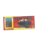 1960s New York City 11 Postcards 11 Miniatures Souvenir PC Album Wonder ... - £8.88 GBP