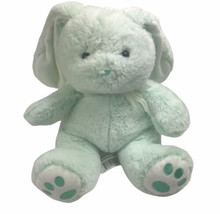Walmart Mint Green Rabbit Plush Bunny 12&quot; Stuffed Animal Toy - $12.00