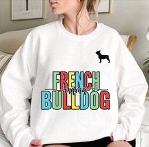 French Bulldog mama sweatshirt, retro French Bulldog owner gift idea, Retro Fren - £36.85 GBP