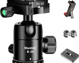 Manbily Professional Tripod Ball Head, Super Long Lens Does, Up To 33Lbs... - £48.52 GBP