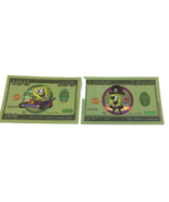 SpongeBob Squarepants Money Sticker Series #4 #6 $5000 $100 2009 Nickelo... - $8.42