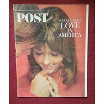 Saturday Evening Post December 31 1966 No Label Newsstand Love In America Issue - £10.44 GBP