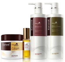 Karseell Hair Repair Set with Shampoo, Conditioner, and Maca Collagen Ma... - £67.78 GBP