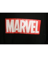 Amazon Essentials Long Sleeve T-Shirt Black M Marvel Avengers 100% Soft ... - $14.81