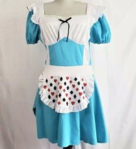 Alice In Wonderland Cosplay Dress Halloween Costume Womens size L Leg Avenue - £15.94 GBP