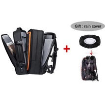 Ness aesthetic backpack school expandable usb bag large capacity 17 3 laptop waterproof thumb200