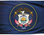 Utah (Seal) - 2&#39;X3&#39; Nylon Flag - £33.05 GBP