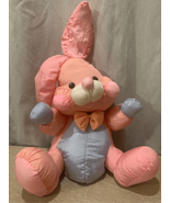 Parachute Stuffed Bunny Rabbit Like Puffalump’ Plush Animal EUC Easter D... - £17.38 GBP