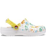 Croc Classic Pokemon II Clog Mens 5 womens 7 White Unisex - $108.65 CAD