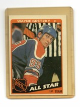 1984-85 Topps Wayne Gretzky #154 All Star 1st Team Edmonton Oilers HOF - £7.45 GBP