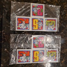 Lot 2 1991 Cap&#39;n Crunch Crazy Dice Cereal Premium Soggies Soggy MIP New Sealed - £19.87 GBP