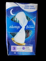 Always Infinity Flexfoam Pads for Women Size 5 Overnight Absorbency 30 C... - €11,97 EUR