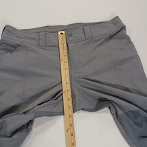 REI RN#37249 Women's Gray Nylon Spandex Blend Stretch Shorts Size 12 (34×13) image 4