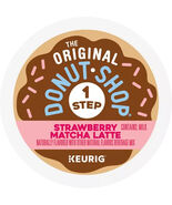 ORIGINAL DONUT SHOP ONE STEP STRAWBERRY MATCHA LATTE KCUPS 10CT - $9.99