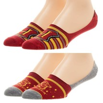 New Harry Potter No Show Liner Socks Sz 9-11 High Quality 2 Pairs - £7.56 GBP