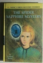 NANCY DREW Spider Sapphire Mystery by Carolyn Keene (1968) Grosset &amp; Dunlap HC - £10.16 GBP