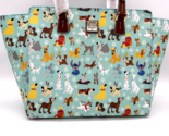 Disney Dooney and &amp; Bourke Disney Dogs Tote Bag Purse Visa Exclusive Blu... - £553.84 GBP