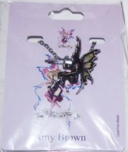 Amy Brown Moonstone Fairy Pendant / Necklace Pacific Giftware NEW UNWORN - $10.69