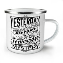 Yesterday History NEW Enamel Tea Mug 10 oz | Wellcoda - £20.46 GBP