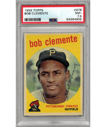 Roberto Clemente 1959 Topps Baseball Card #478- PSA Graded 7.5 NM+ (Pitt... - $1,224.95