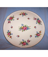 Vintage Royal Tudor Ware English Floral Ceramic Cake Plate-11 inches - $27.44 CAD