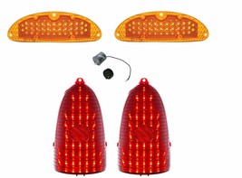 United Pacific One Piece 48 LED Tail Light/Marker Light Set 1955 Chevy B... - $209.98