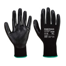 A320 Nitrile Foam Work Gloves Dexti-Grip Gloves Black, Large - $6.10