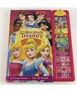 Disney Princess Sound Storybook Treasury Play A Sound Book Ariel Aurora ... - £21.75 GBP